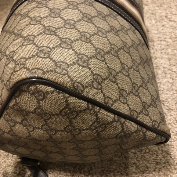Authentic Gucci GG Joy Web Boston Bag Medium - Picture 8 of 16